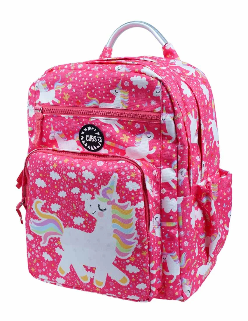 Pinkish unicorn Senior Backpack