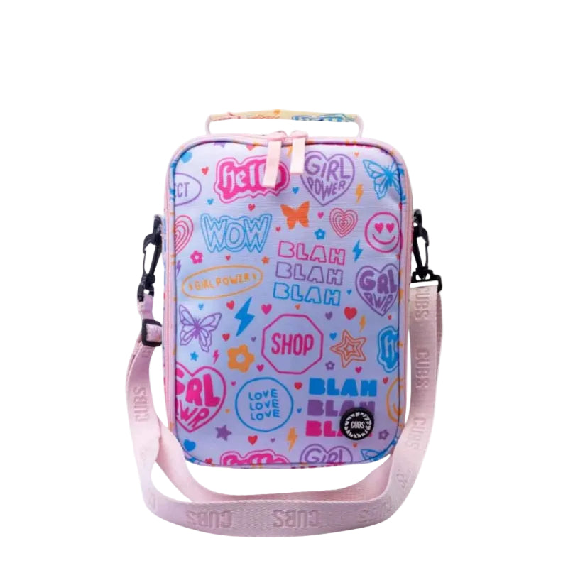 Hello Power Girl Senior Lunch bag