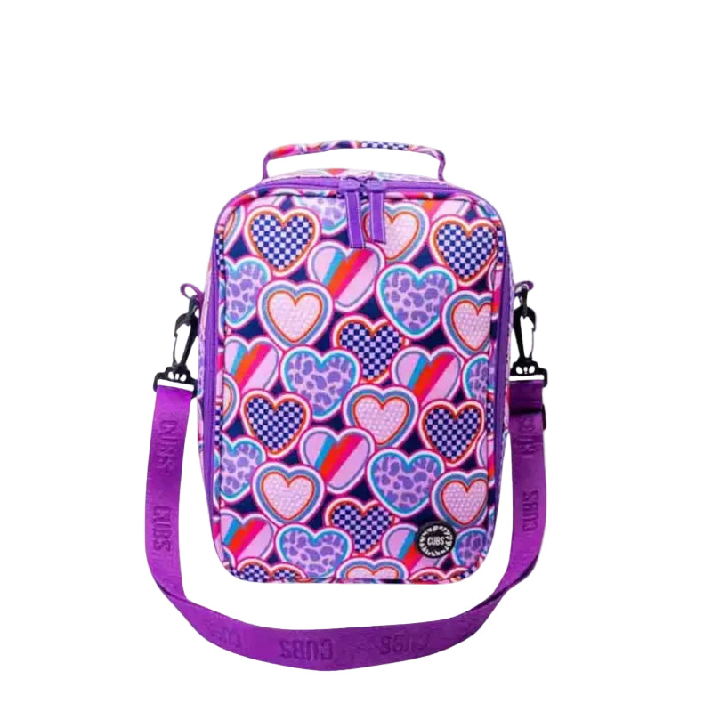 Purple Hearts  Senior Lunch bag