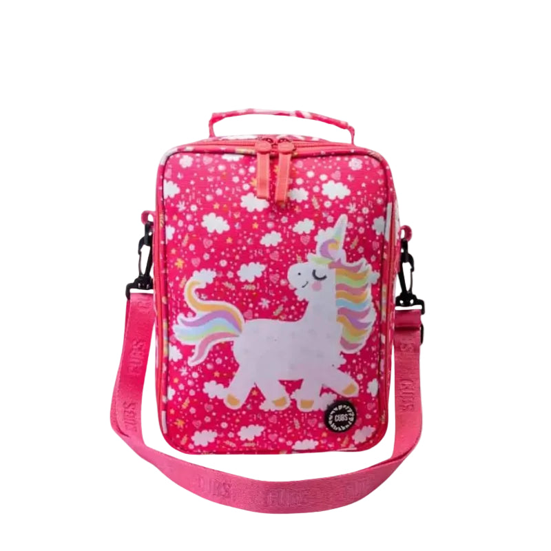 Pinkish unicorn Senior Lunch bag