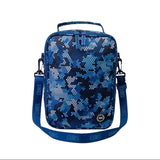 Digital Blue Camo Senior Lunch Bag