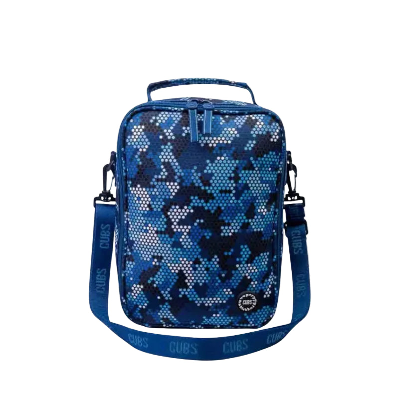Digital Blue Camo Senior Lunch bag