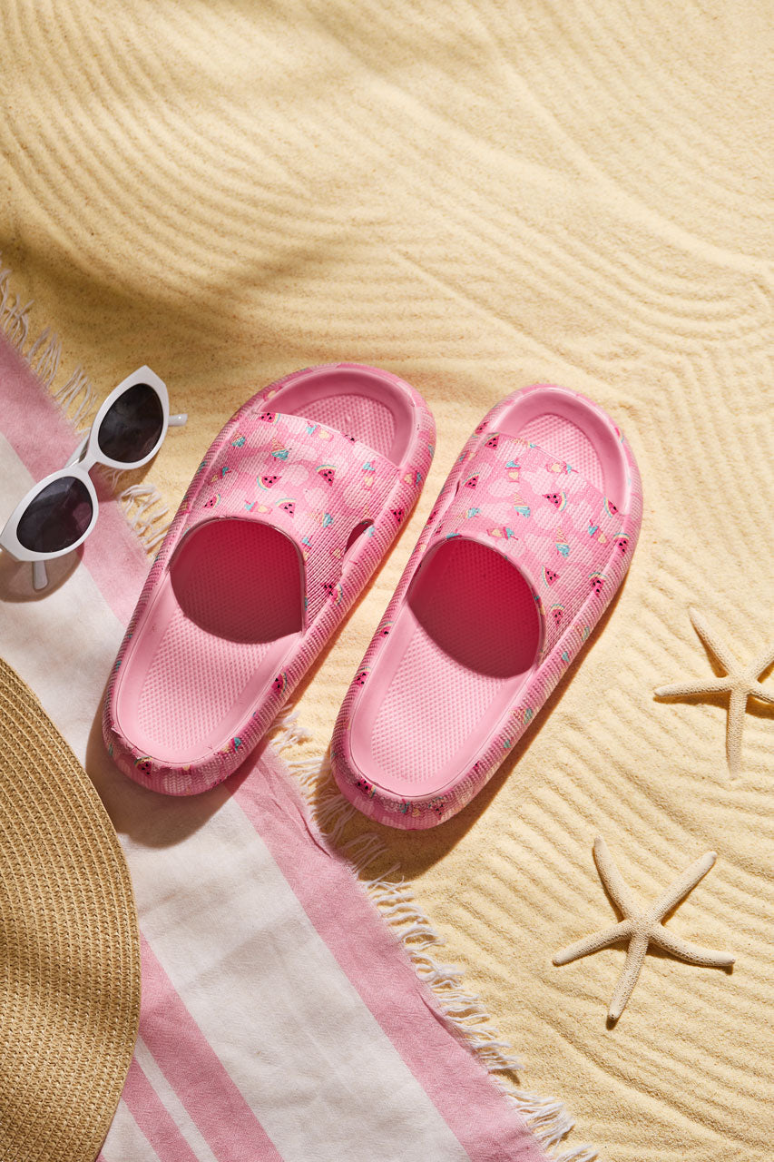 Pinkish Watermelon Eva Virgo Girls/Women Slide