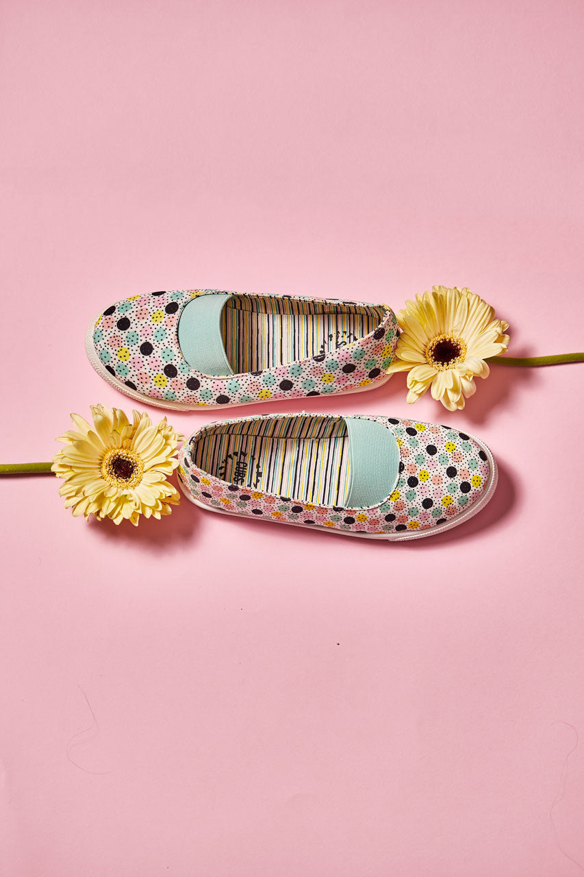 Pink Bolka Dots Ballerina