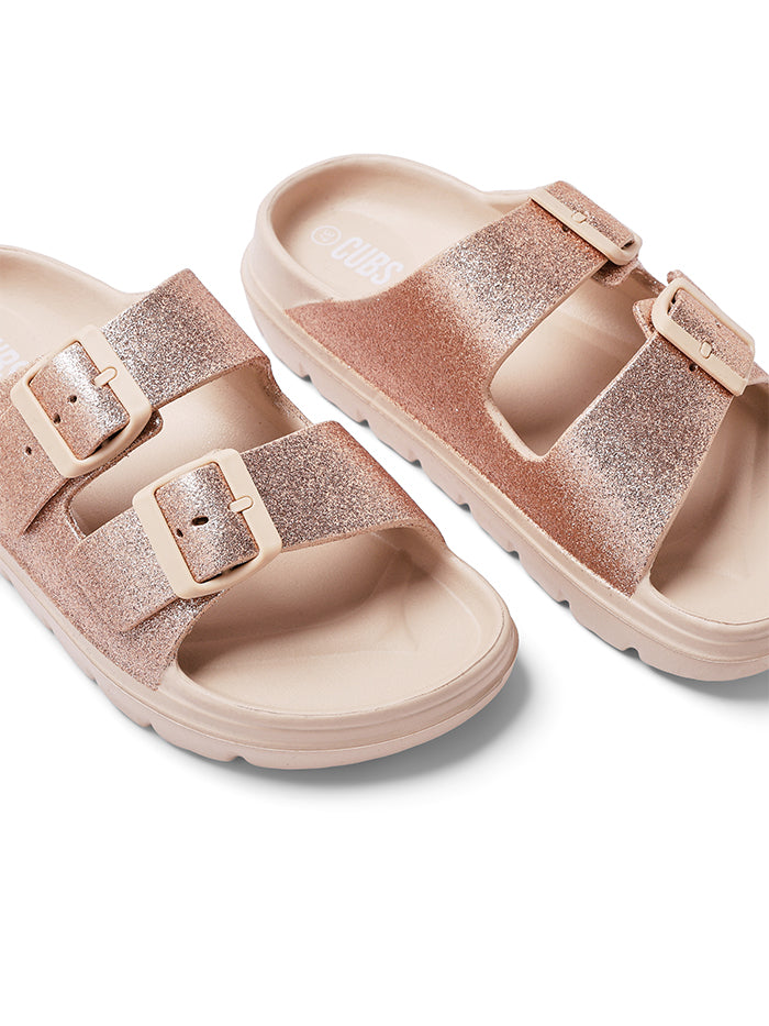 Golden Girl Safari Slide Women
