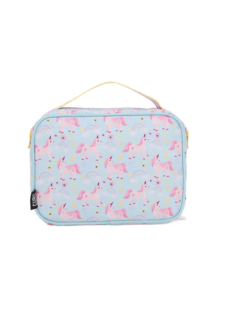 Baby Blue Unicorn Clip&Go Lunch Bag