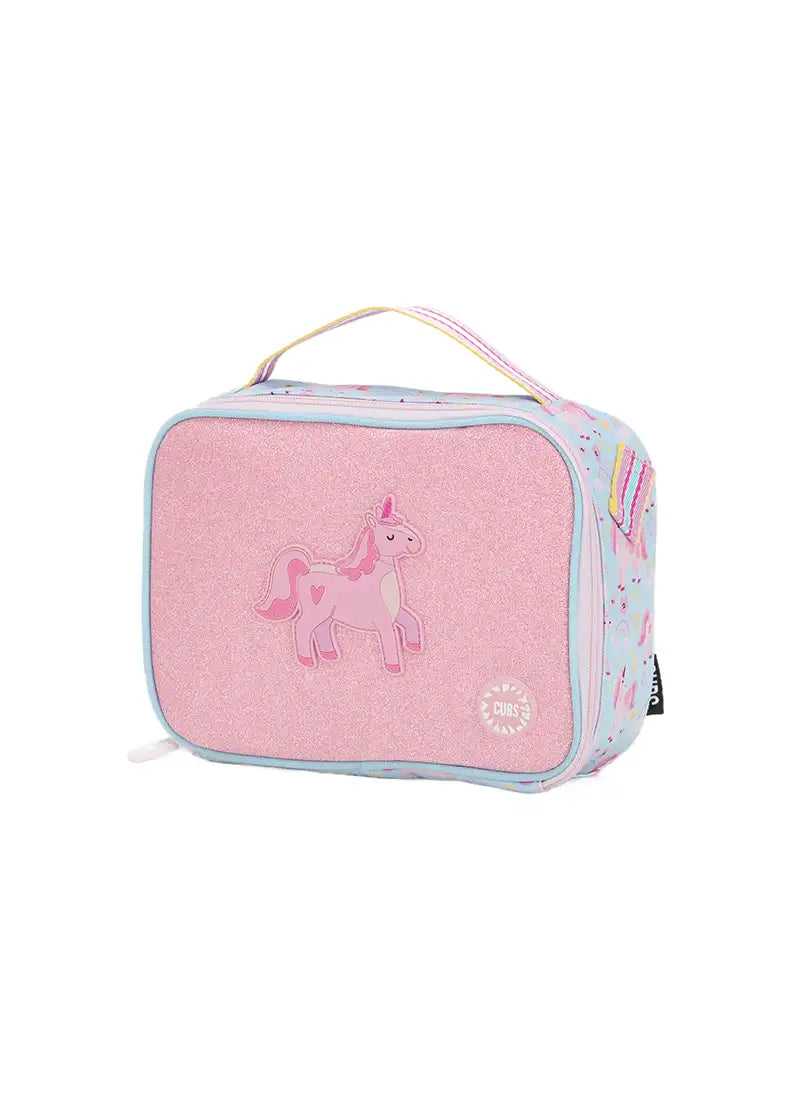 Baby Blue Unicorn Clip&Go Lunch Bag