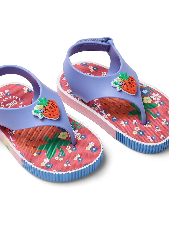 Strawberry Toddler Flip-Flop Kids Flip Flops