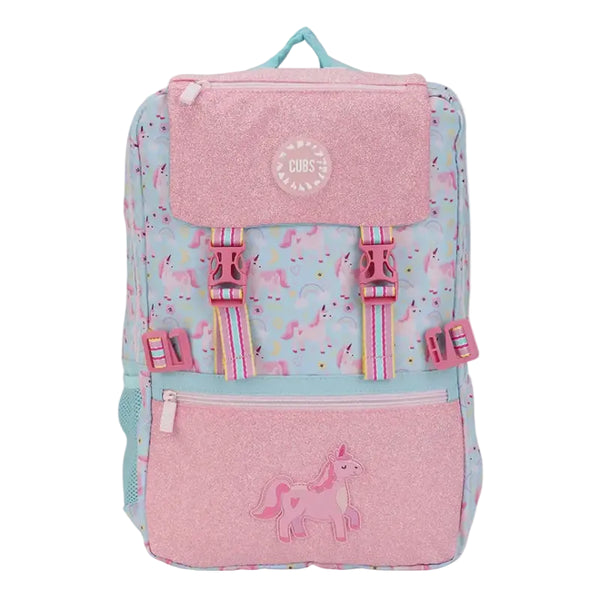 Baby Blue Unicorn Clip&Go Backpack