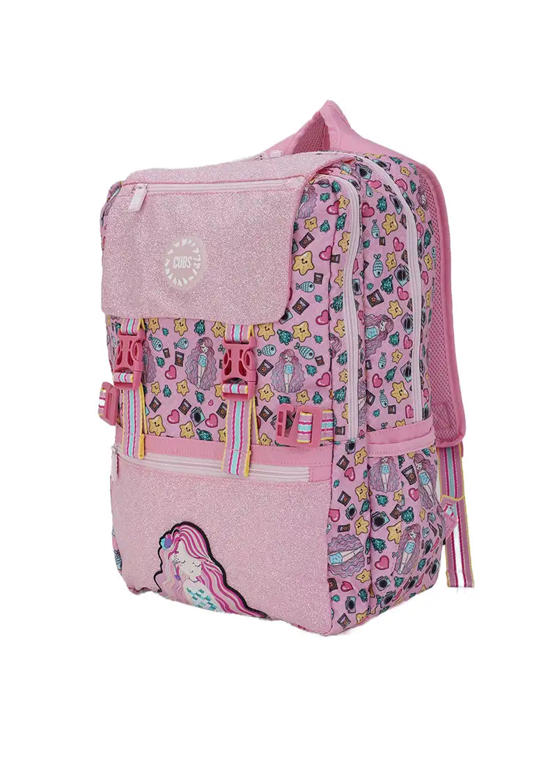 Happy Mermaid Clip&Go Backpack