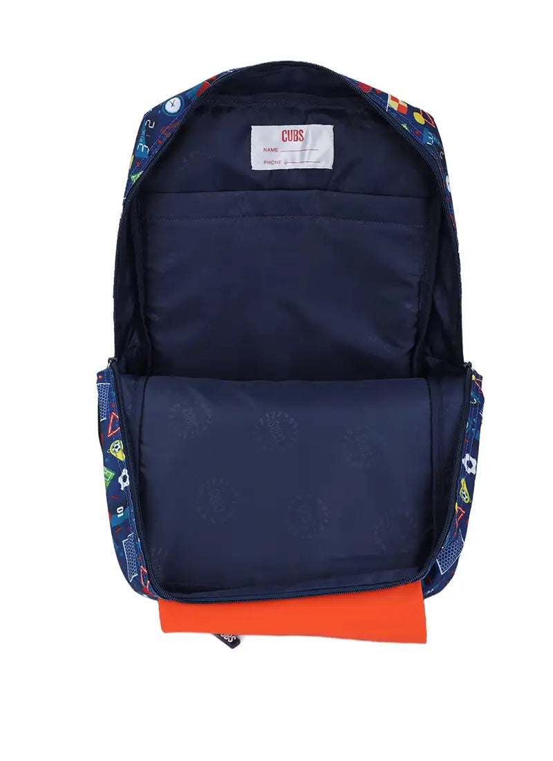 Navy Football Clip&Go Backpack