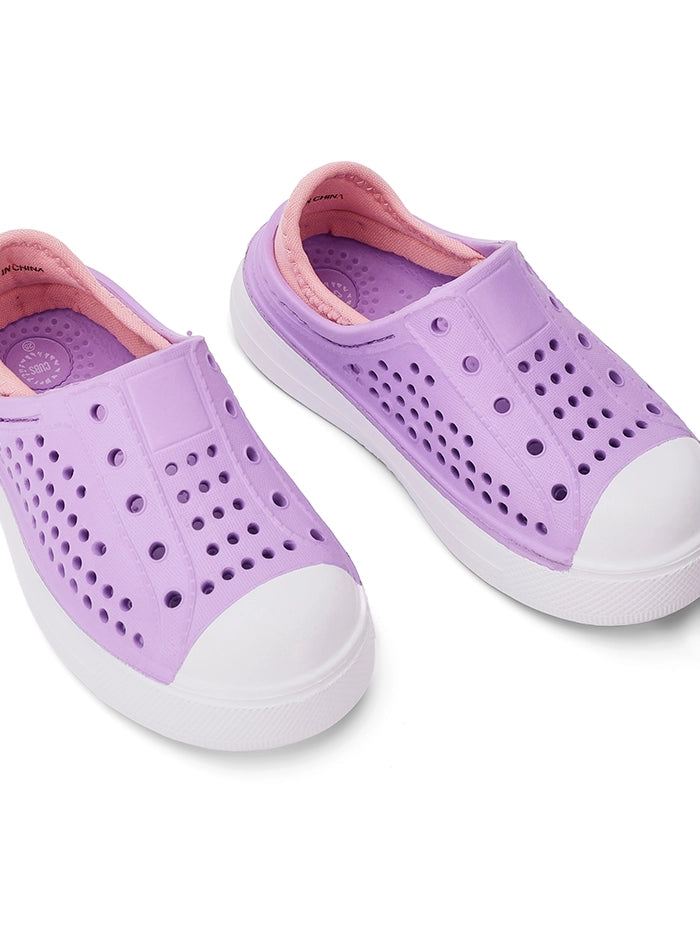 Lilac Elastic YOYO Slip-on Sneaker