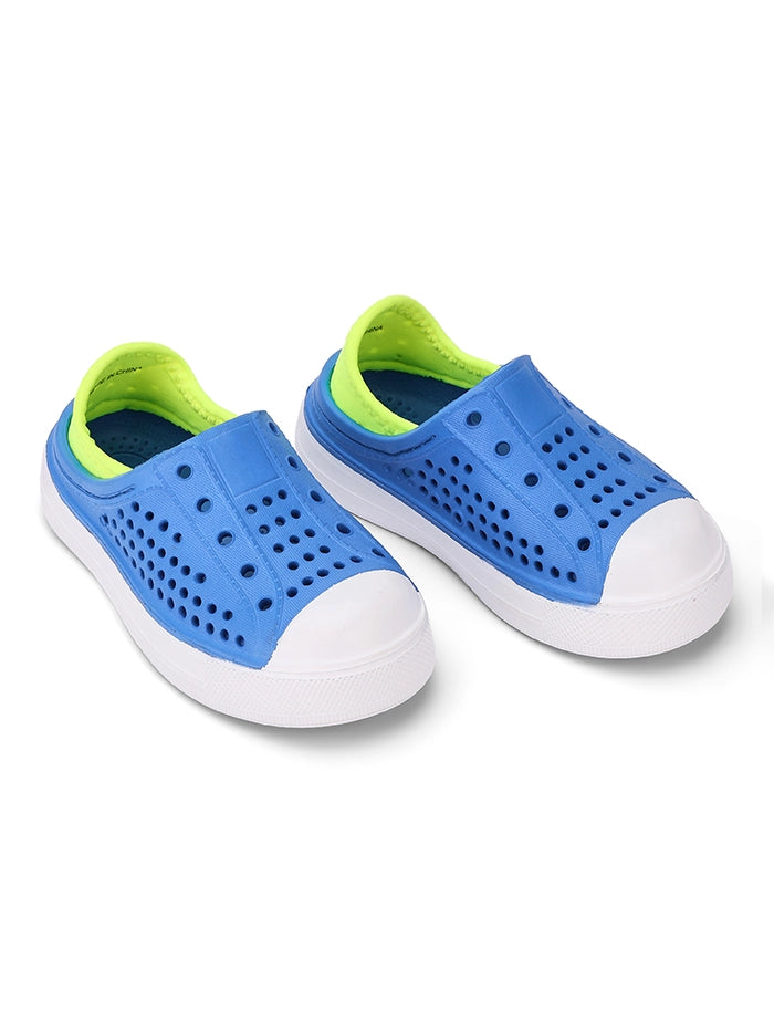 Navy Elastic YOYO Slip-on Sneaker