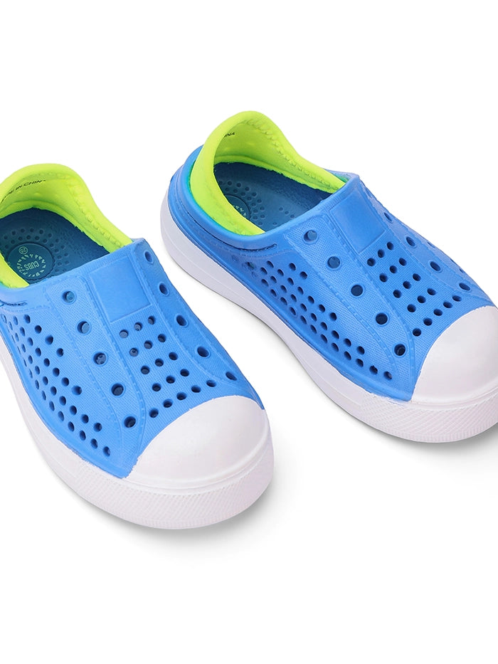 Navy Elastic YOYO Slip-on Sneaker