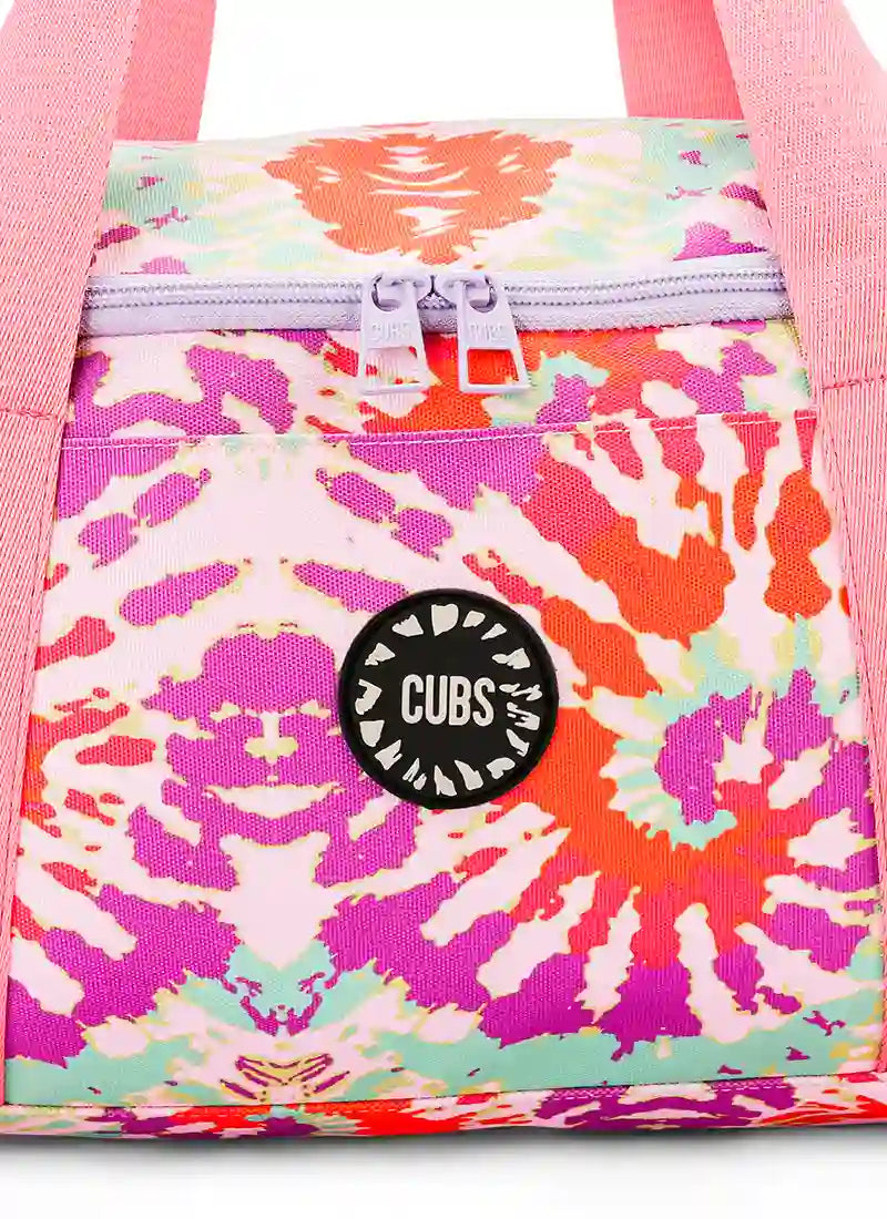Very Happy Tie Dye Duffel Bag one Side Pocket