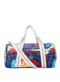 Teenage Mood Tie Dye Duffel Bag one Side Pocket