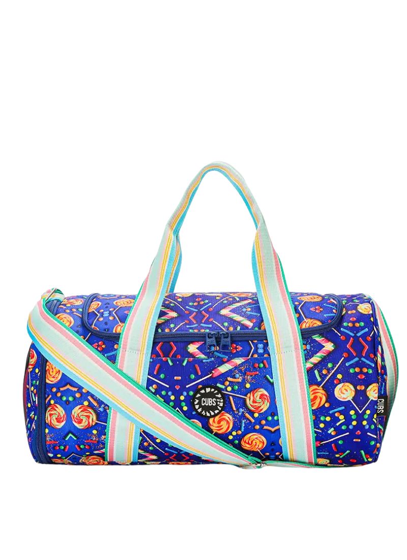 Sugar Rush Candy Duffel Bag one Side Pocket