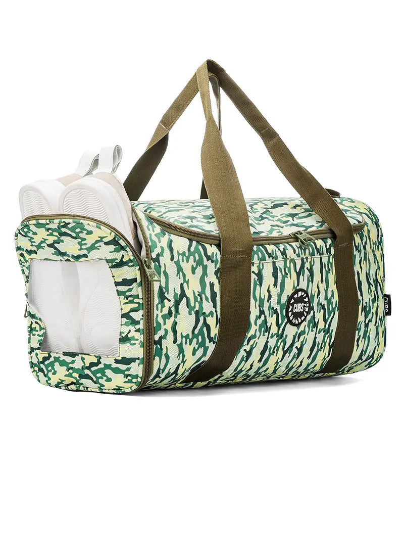 Camouflage Vibes Duffel Bag One Side Pocket