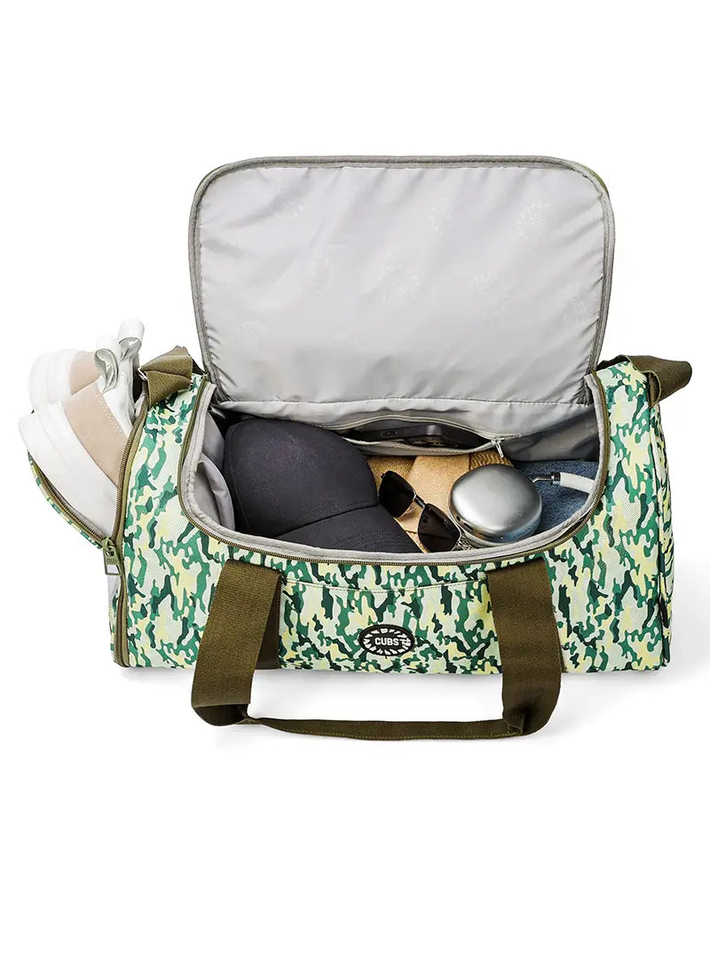 Camouflage Vibes Duffel Bag One Side Pocket