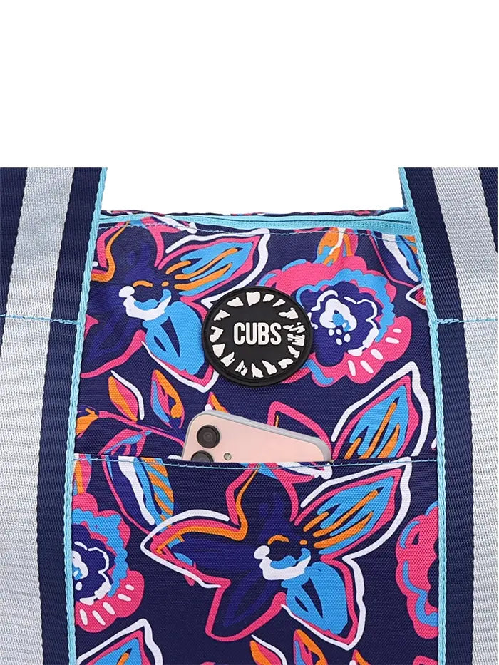 Stars And Flowers Double Face Tote Bag