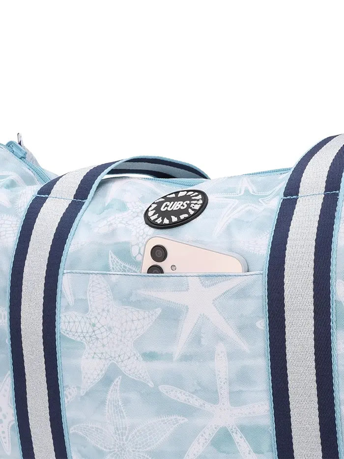 Stars And Flowers Double Face Tote Bag