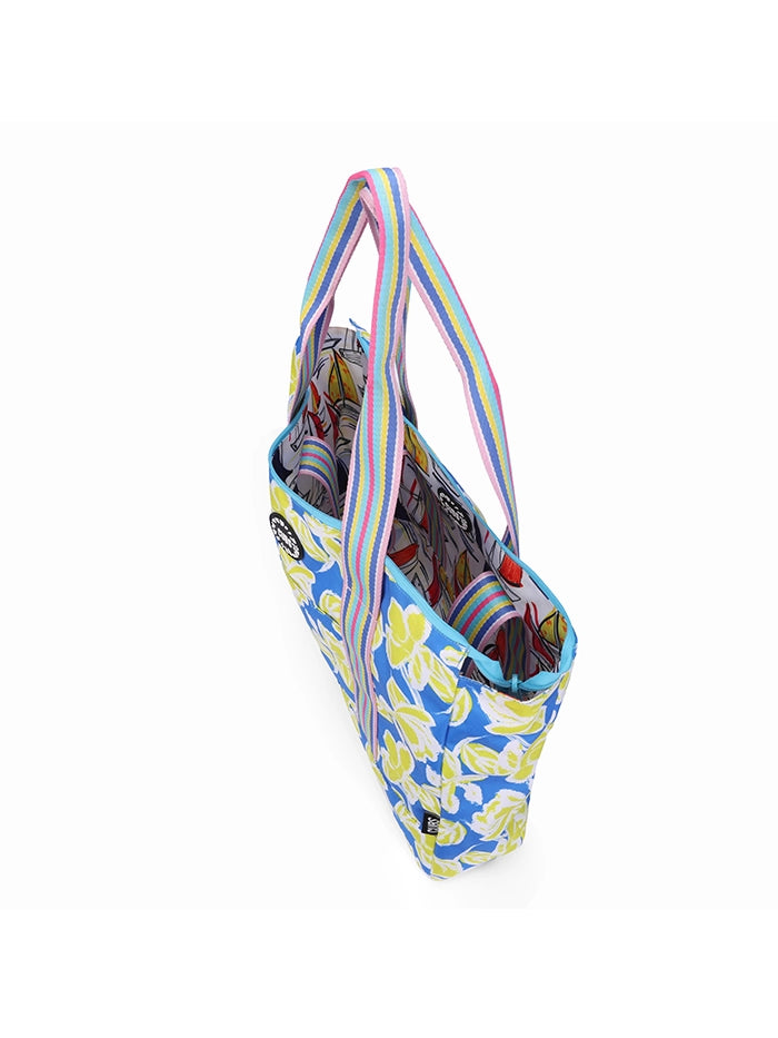 Ships and Flowers Double Face Tote Bag