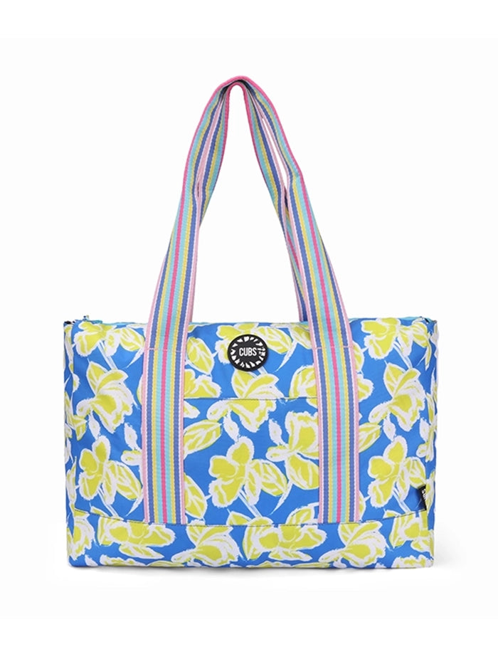 Ships and Flowers Double Face Tote Bag
