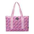 Bluish Tie Dye And Pinky Stars Double Face Tote Bag