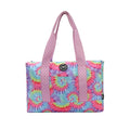 Flowery Tie Dye Double Face Tote Bag