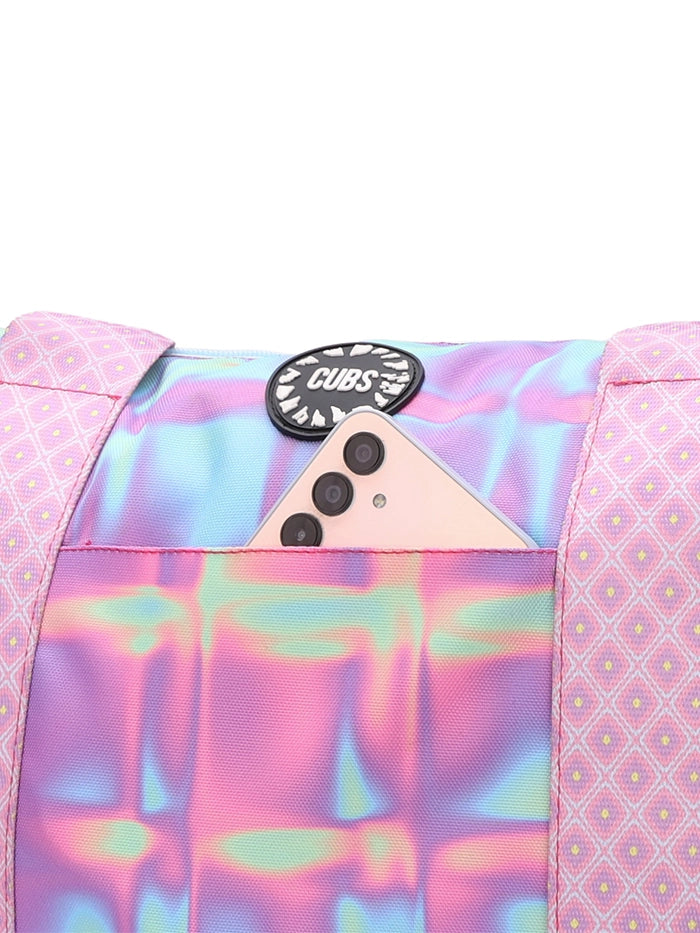 Pastel Colors And Cactus Double Face Tote Bag