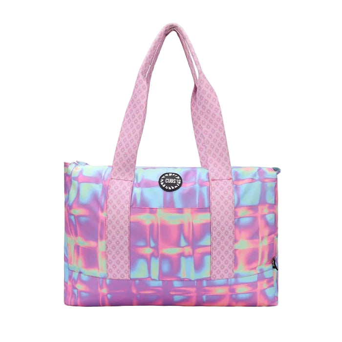 Pastel Colors And Cactus Double Face Tote Bag