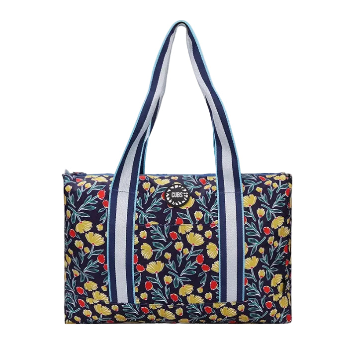 Waves And Gardens Double Face Tote Bag