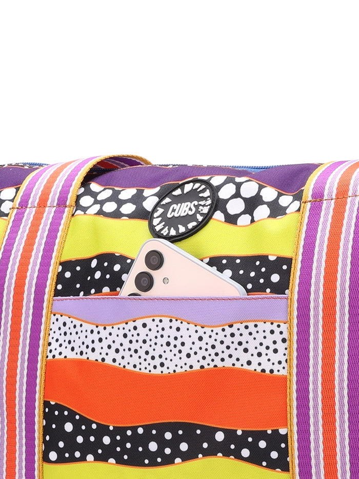 Waves And Gardens Double Face Tote Bag