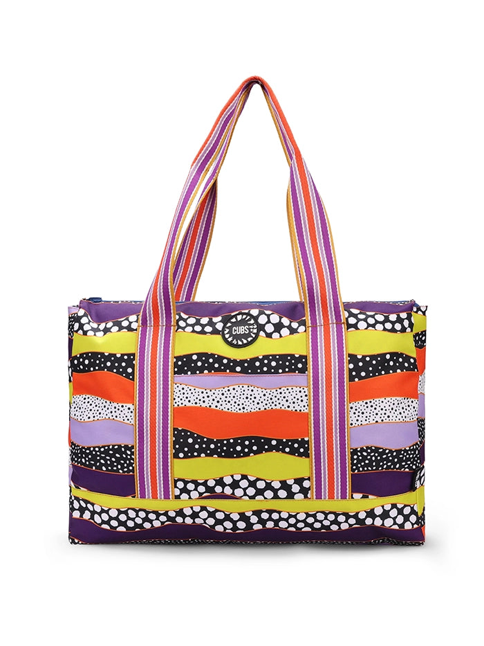 Waves And Gardens Double Face Tote Bag