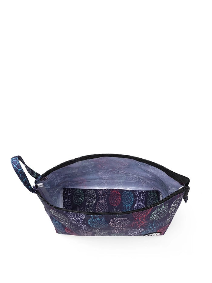 Black Pineapples Large Pouch