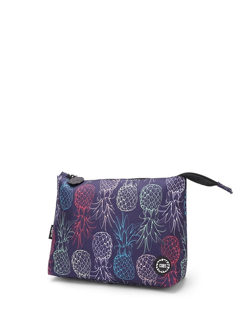 Black Pineapples Medium Pouch