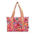 Pinkish Flowers Double Face Tote Bag