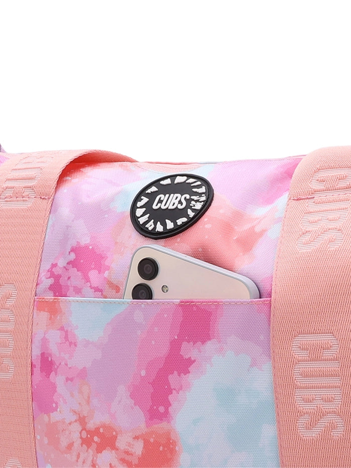 Black & Pink Tie Dye Double Face Tote Bag