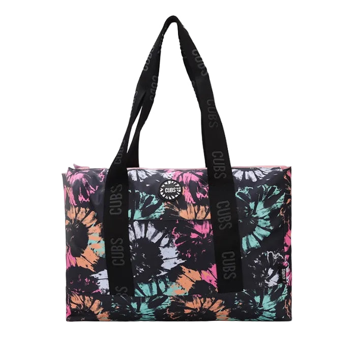 Black & Pink Tie Dye Double Face Tote Bag