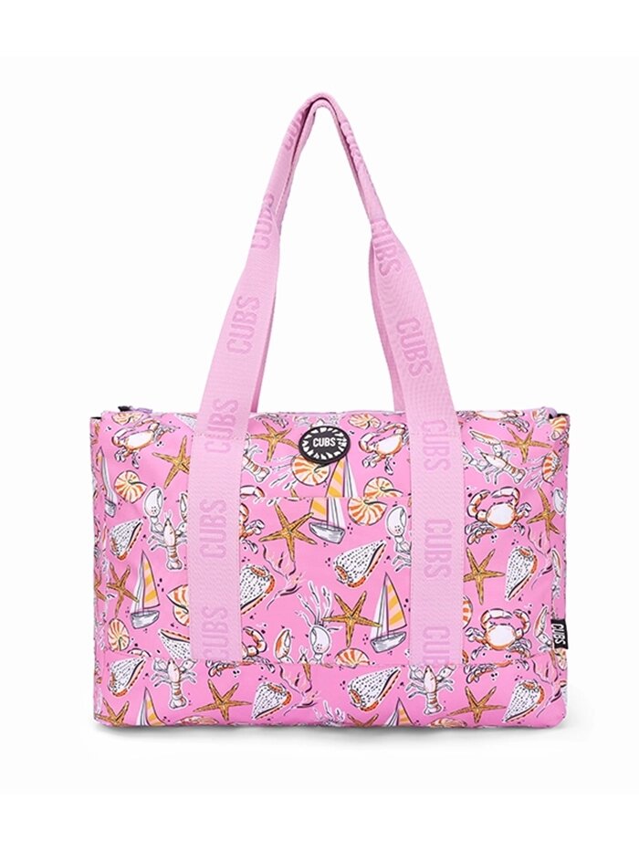 leaves & sea shells Double Face Tote Bag