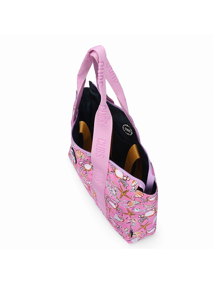 leaves & sea shells Double Face Tote Bag