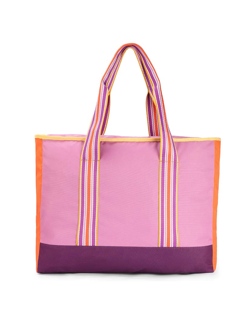Purple  single Face Tote Bag