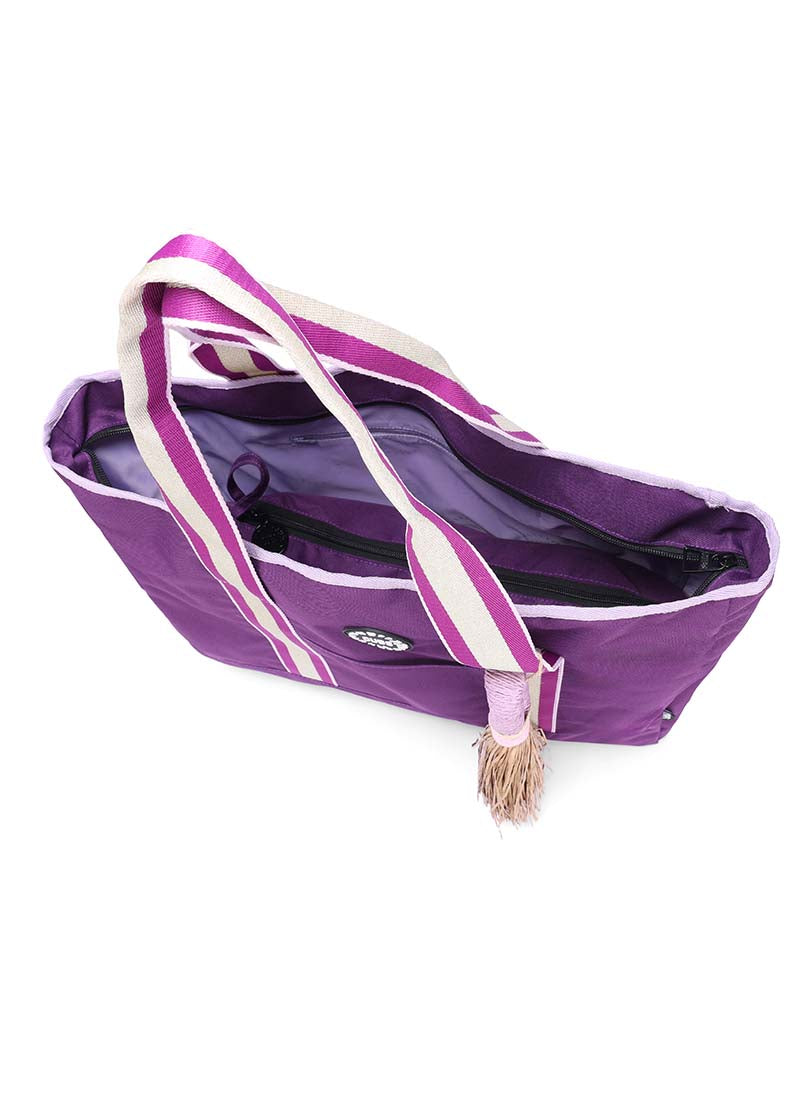 All Purple single Face Tote Bag