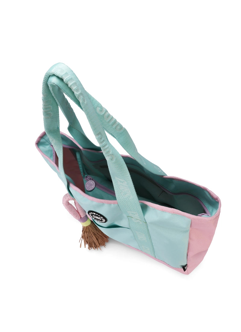 Mint Green single Face Tote Bag