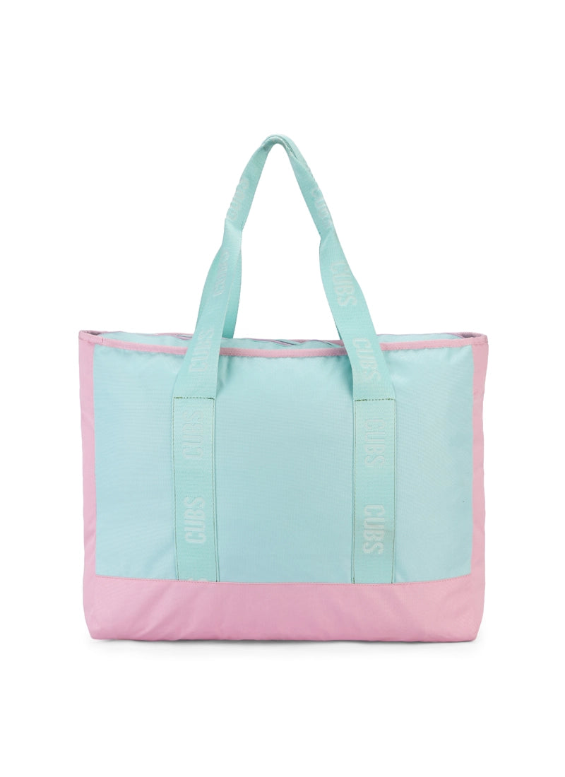 Mint Green single Face Tote Bag