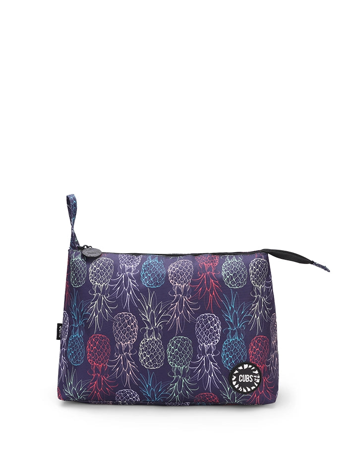 Black Pineapples Large Pouch