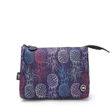 Black Pineapples Medium Pouch
