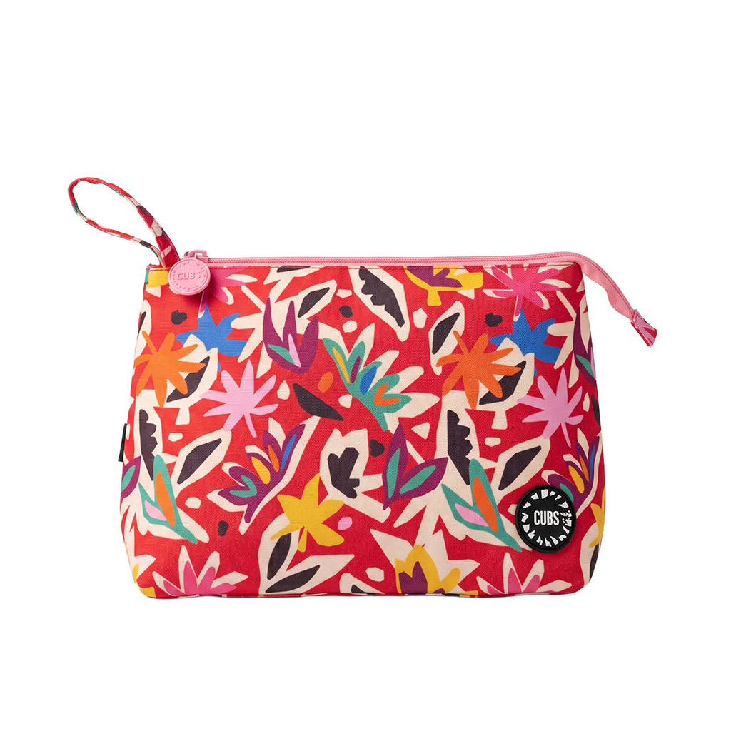 Fuschia Forest Large Pouch