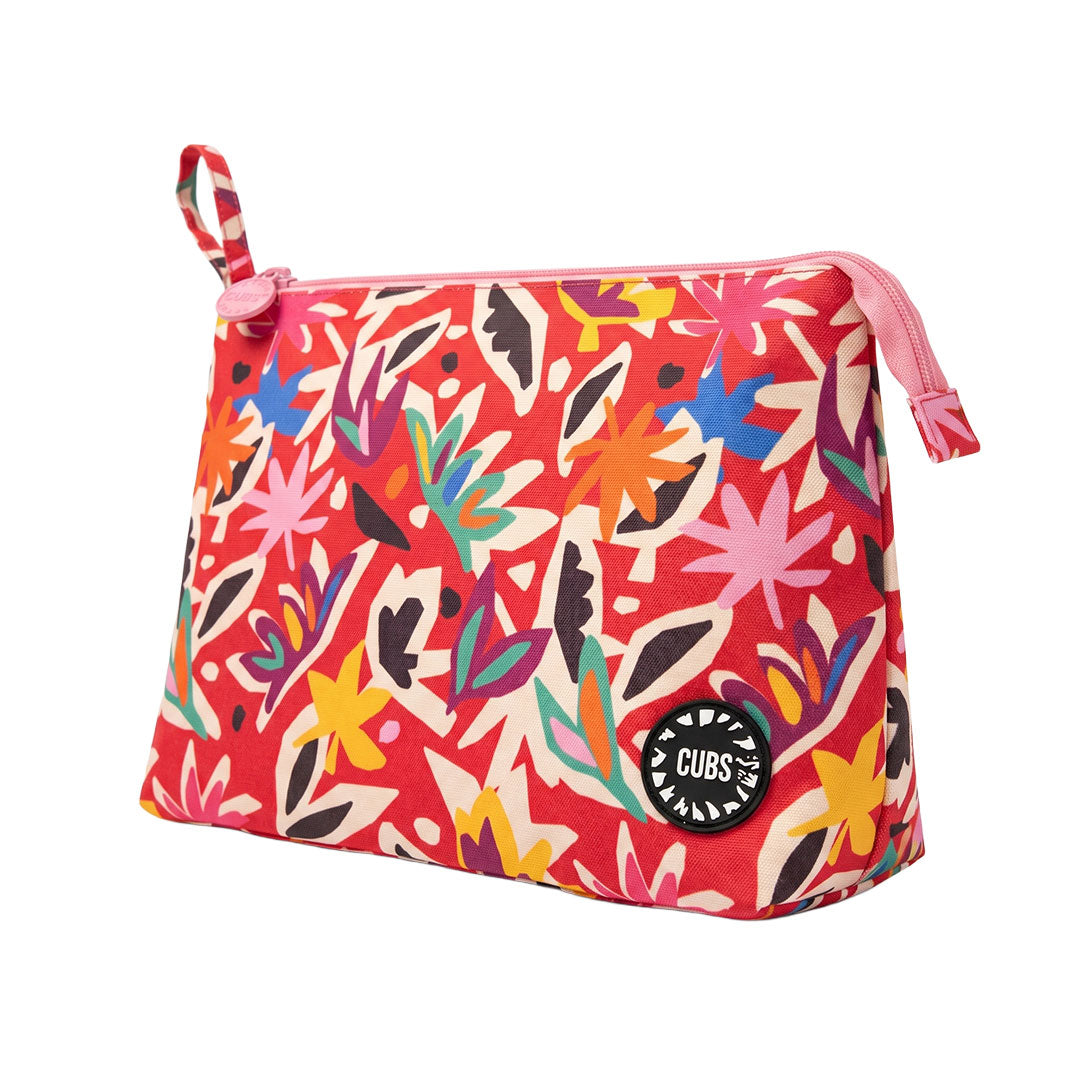 Fuschia Forest Large Pouch