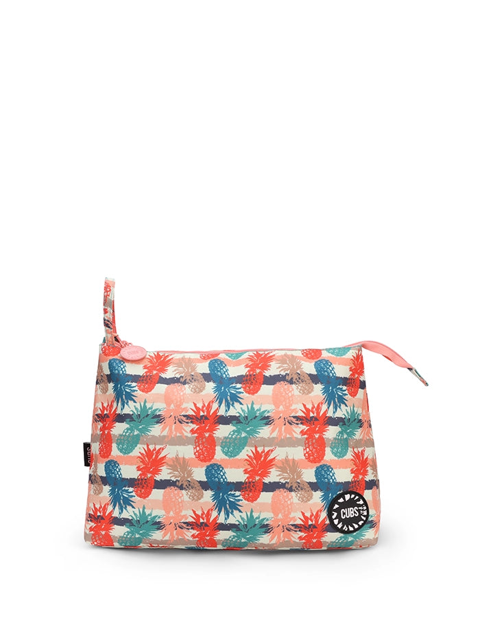 Peachy Pineapples Large Pouch